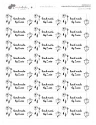 KALAND matricák 45x20 mm (24 db)