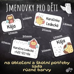 BAGLYOCSKÁK mini címkekészlet (60 db)