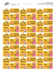 FLAMINGÓ mini címkekészlet (60 db)