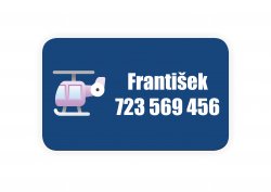VASALHATÓ címkék KÖZLEKEDÉS 25x15 mm (50 db)