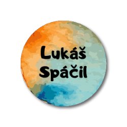 Vasalható címkék VÍZFESTÉK 22 mm (42 db)