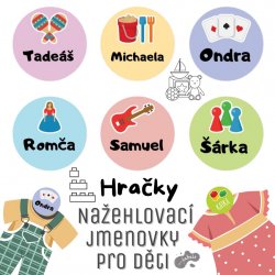 VASALHATÓ címkék JÁTÉKOK 20 mm (48 db)