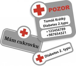 VASALHATÓ - Egészségügyi címkék KÉSZLET (30 db)