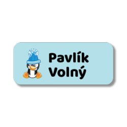 VASALHATÓ névcímkék Állatkák II. 40x17 mm (27 db)