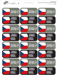 45x20mm  FOTO SAMOLEPKA - SADA3, 2x12(24Ks)
