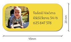 45x20mm FOTONAŽEHLOVAČKA - SADA3 2x12(24Ks)