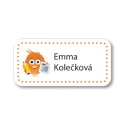 Nažehlovací štítky POVOLÁNÍ "kuřátka" 35x17mm (36Ks)