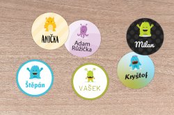 VASALHATÓ névcímkék MUMUS 30 mm (20 db)