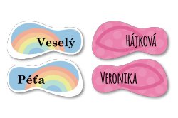 Samolepky BOTY 40x20mm (24ks)