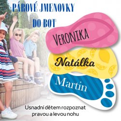 Matricák CIPŐRE 40x20 mm (24 db)