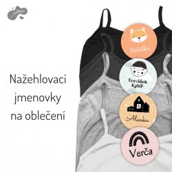 Vasalható névcímkék HYGGE 30 mm (20 db)