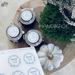HANDMADE matricák háztartás 44 mm (12 db)