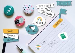 Do diáře CUTE samolepky (84ks)