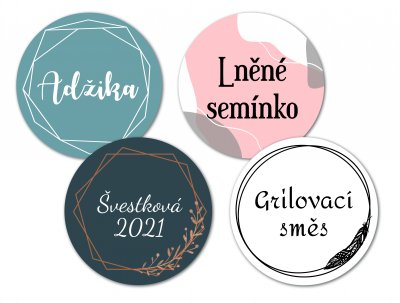 GEO - KÉSZLET fűszertartókra 40 mm (12 db)