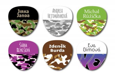 TEREPMINTA névcímkék 27x27 mm (30 db)