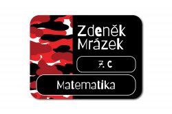 Füzetekre TEREPMINTA, színek 47x35 mm (15 db)