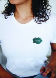 Nažehlovací štítky BUBLINY sada s nápisy 48x33mm (15KS)
