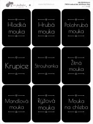 FRESH - SADA etiket 46x60mm (9ks)