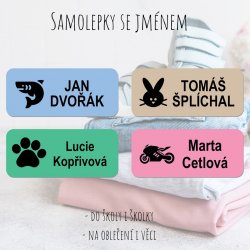 MA IKON névcímkék 35x15 mm (22 db)