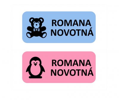 MA IKON névcímkék 35x15 mm (22 db)