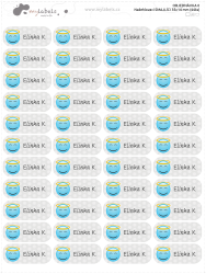 Vasalható SMILEY 35x14 mm (44 db)
