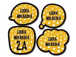 MA - NAŽEHLOVACÍ sada KOMIKS  (12ks)