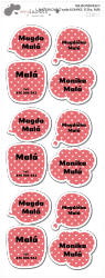 MA - NAŽEHLOVACÍ sada KOMIKS  (12ks)