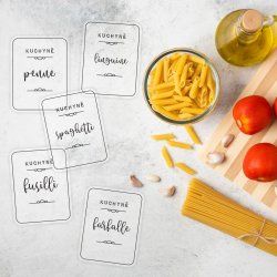 TRANSPARENTNÍ FRESH - SADA etiket 46x60mm (9ks)