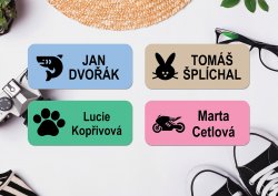 IKONA samolepky 35x15mm (44ks)