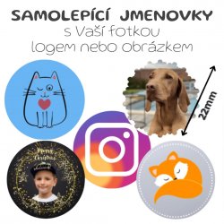 MA - 22mm FOTOSAMOLEPKA MINI (21ks)
