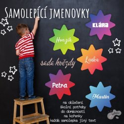 MA - HVĚZDIČKY- SADA 28mm (17ks)