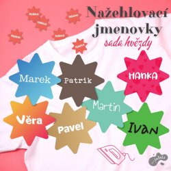 MA - Vasalható készlet CSILLAGOCSKÁK 28 mm (17 db)