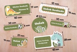 Nažehlovací DINOSAURUS sada (42ks)