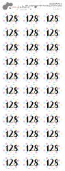 MA - nažehlovací MINI Puntíky 22x15mm (33ks)