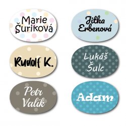 MA - vasalható MINI Pöttyök 22x15 mm (33 db)