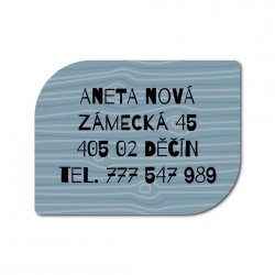 BIG SPICE - SADA etiket  47x35mm (15ks)