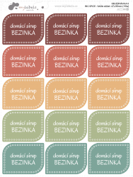 BIG SPICE - SADA etiket  47x35mm (15ks)