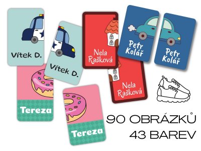 Óvodai JELEK CIPŐRE (30 db)