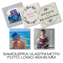 45x45mm FOTOSAMOLEPKA (9ks)