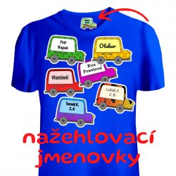 MA - Nažehlovací AUTÍČKO 35x24mm (14ks)