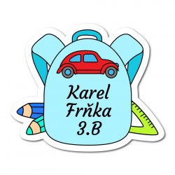 MA - Nažehlovací BATŮŽEK jmenovka 35x29mm (12ks)