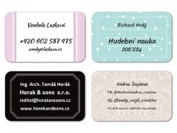 CÍM címkék 66x41 mm (8 db)