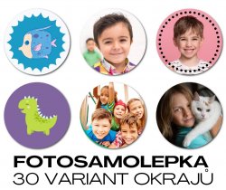 MA - 30mm FOTOSAMOLEPKA MŠ SADA 10x1ks