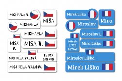 MA - Vasalható ZÁSZLÓ készlet (16 db)