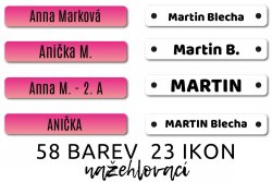 MA - Vasalható TÉGLALAPOK készlet 65x10 mm (15 db)