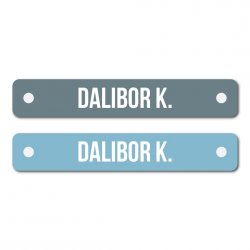 MA - Vasalható TÉGLALAPOK készlet 65x10 mm (15 db)