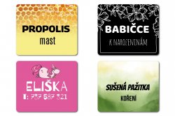 MA - ROLL-ON matricák KÉSZLET, 35x29 mm (12 db)