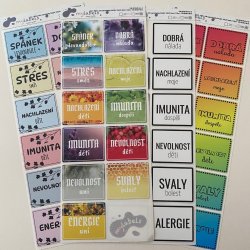 MA - ROLL-ON samolepky SADA, 35x29 mm (12ks)