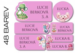SCHOOL SADA jmenovek (42ks)