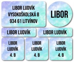 BASIC névcímke-KÉSZLET (42 db)